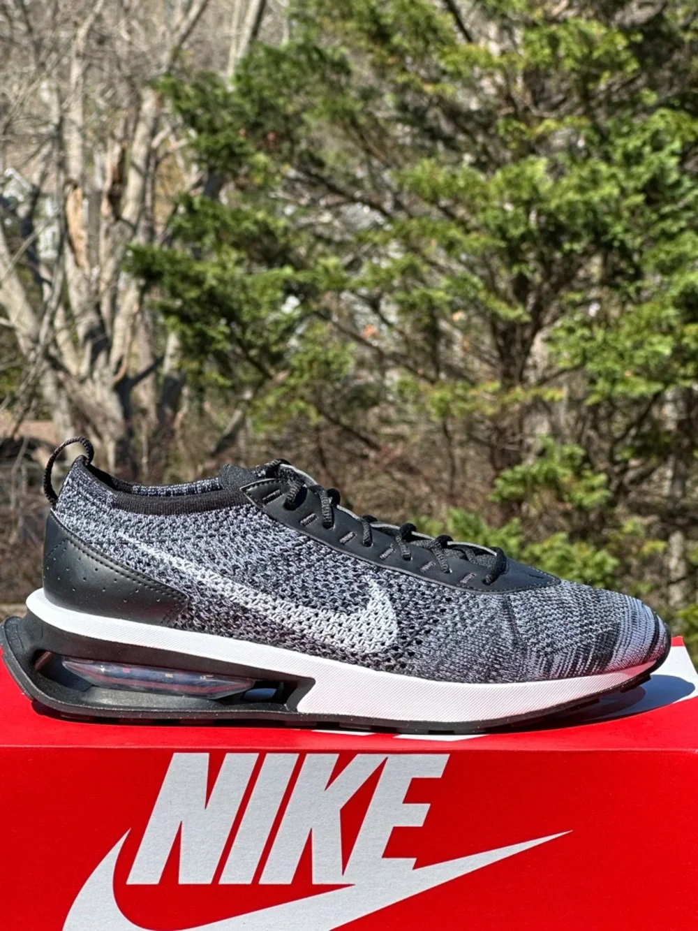 Nike Air Max Flyknit Racer Casual Sneaker - US Size Mens 10.5 | Womens 12 NEW